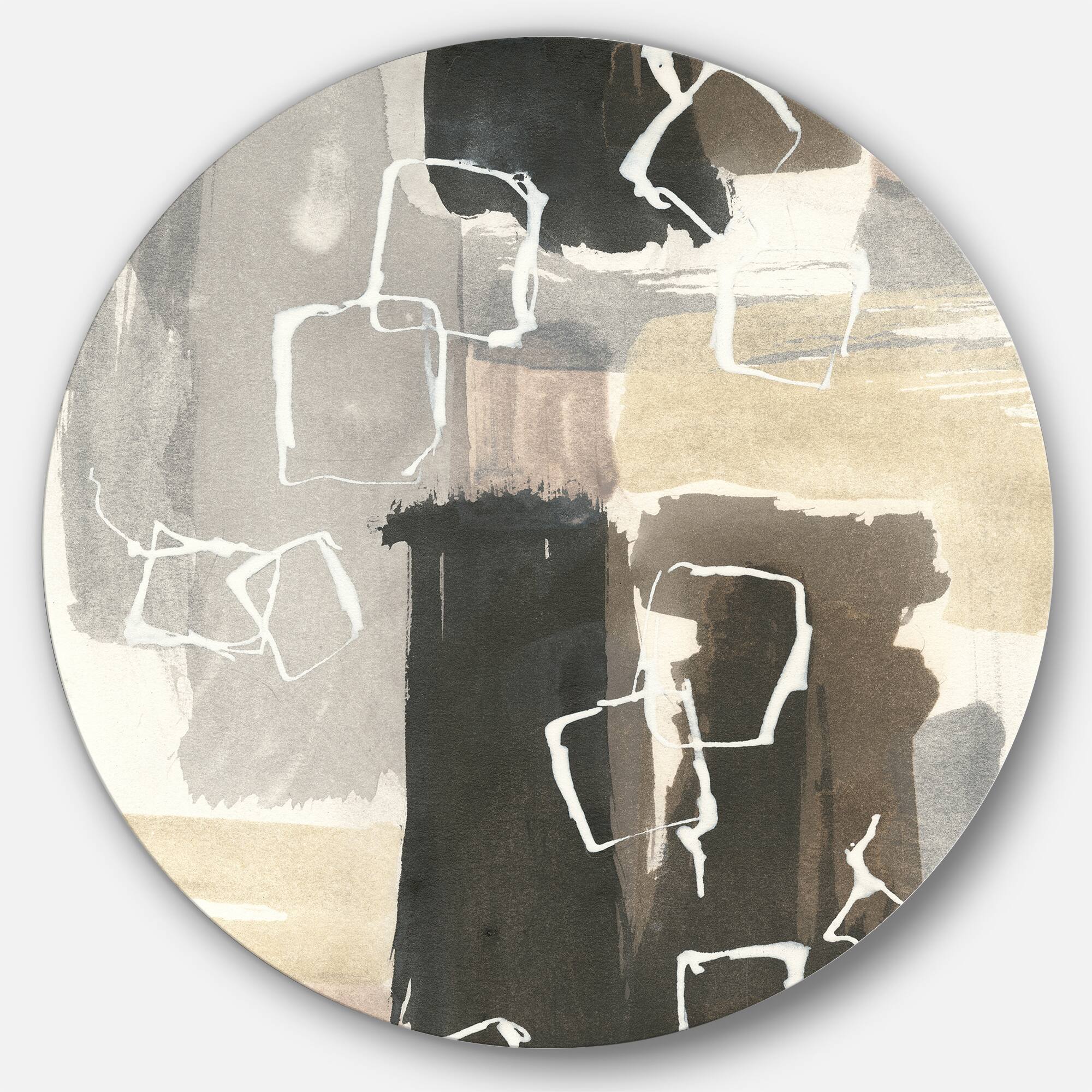 Designart - Glam Dancing shape I